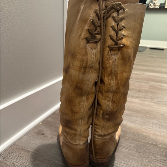 Bed Stu Manchester Tan Leather Knee-High Boots - Picture 6 of 6